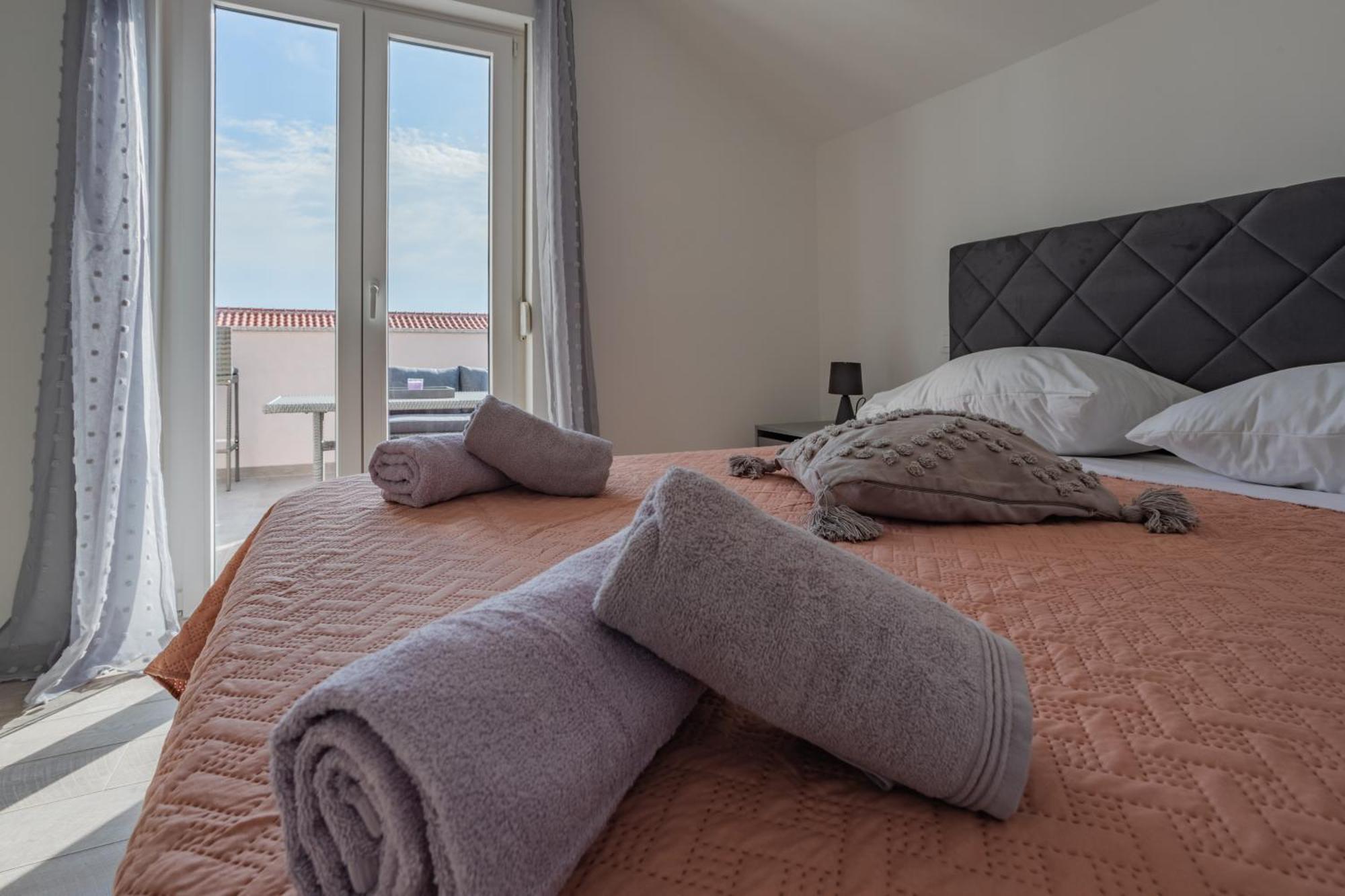 Seaview Apartments Roberta Zadar Rum bild